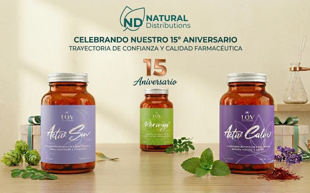 15 AÑOS CULTIVANDO BIENESTAR CON CIENCIA Y CONCIENCIA